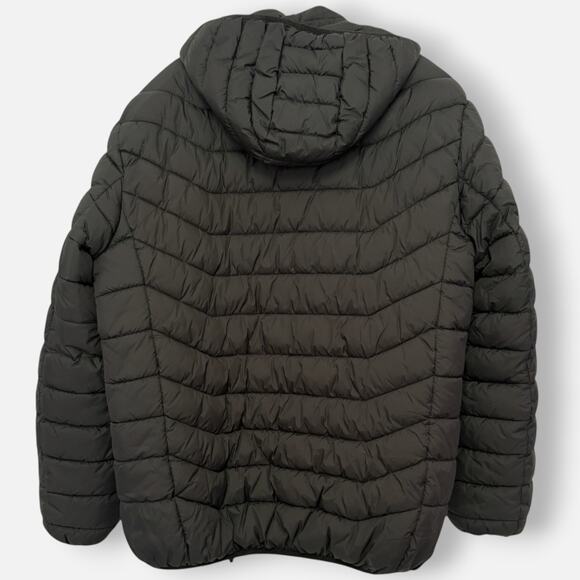 USB-Heated‎ Hooded Puffer – Black, Reflective Lining – XXL (fits XL/1X) - Picture 2 of 10